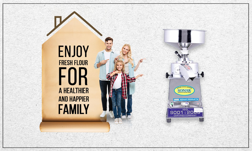 Enjoy fresh flour for a healthier and happier family.