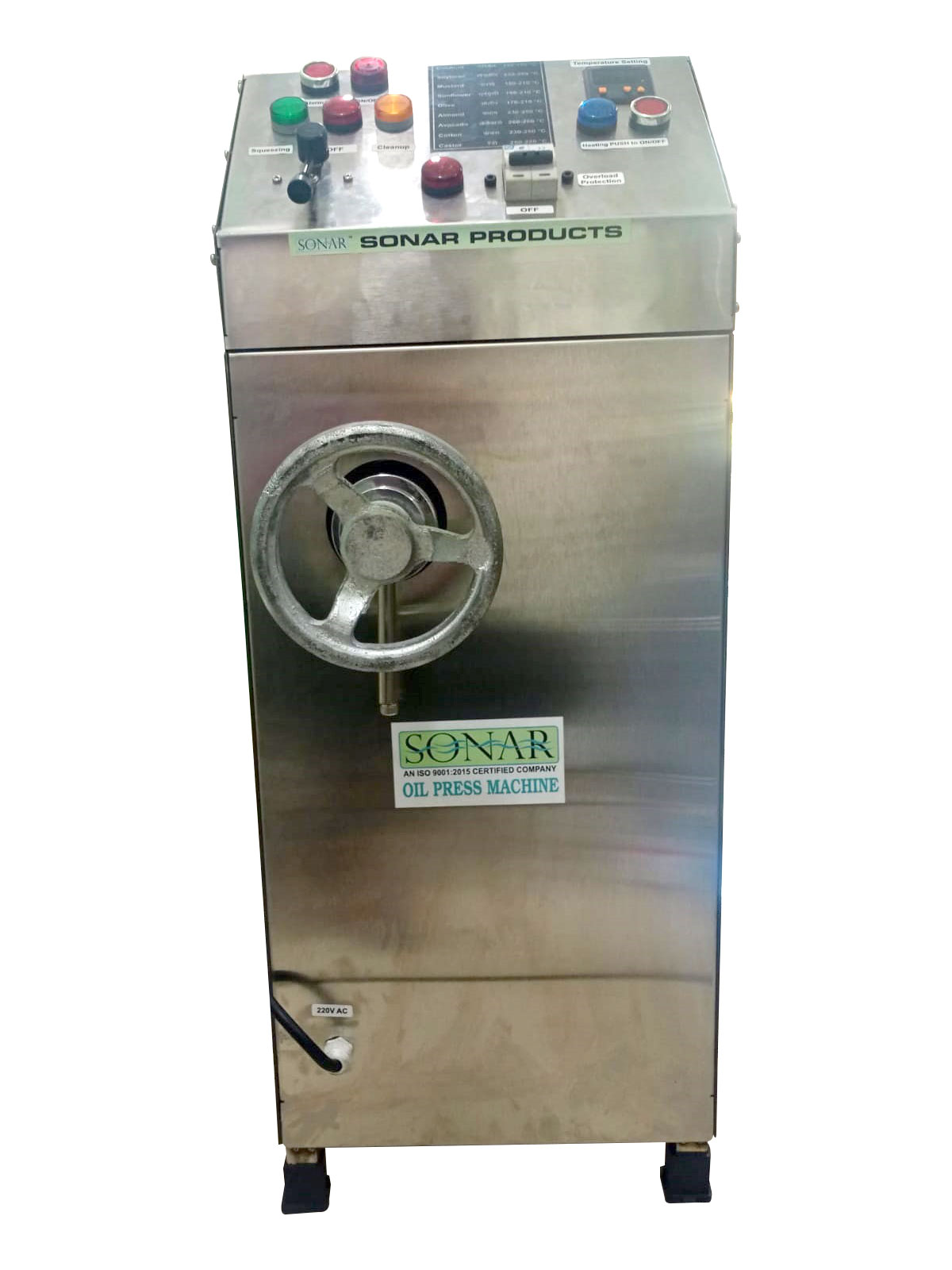 Semi-Automatic SA-2019 Commercial Cold Press Oil Machine